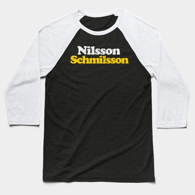 Harry Nilsson \/\/ Retro Faded Style Baseball T-Shirt by DankFutura